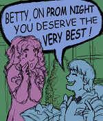 Betty + Rory archy comic redraw <3